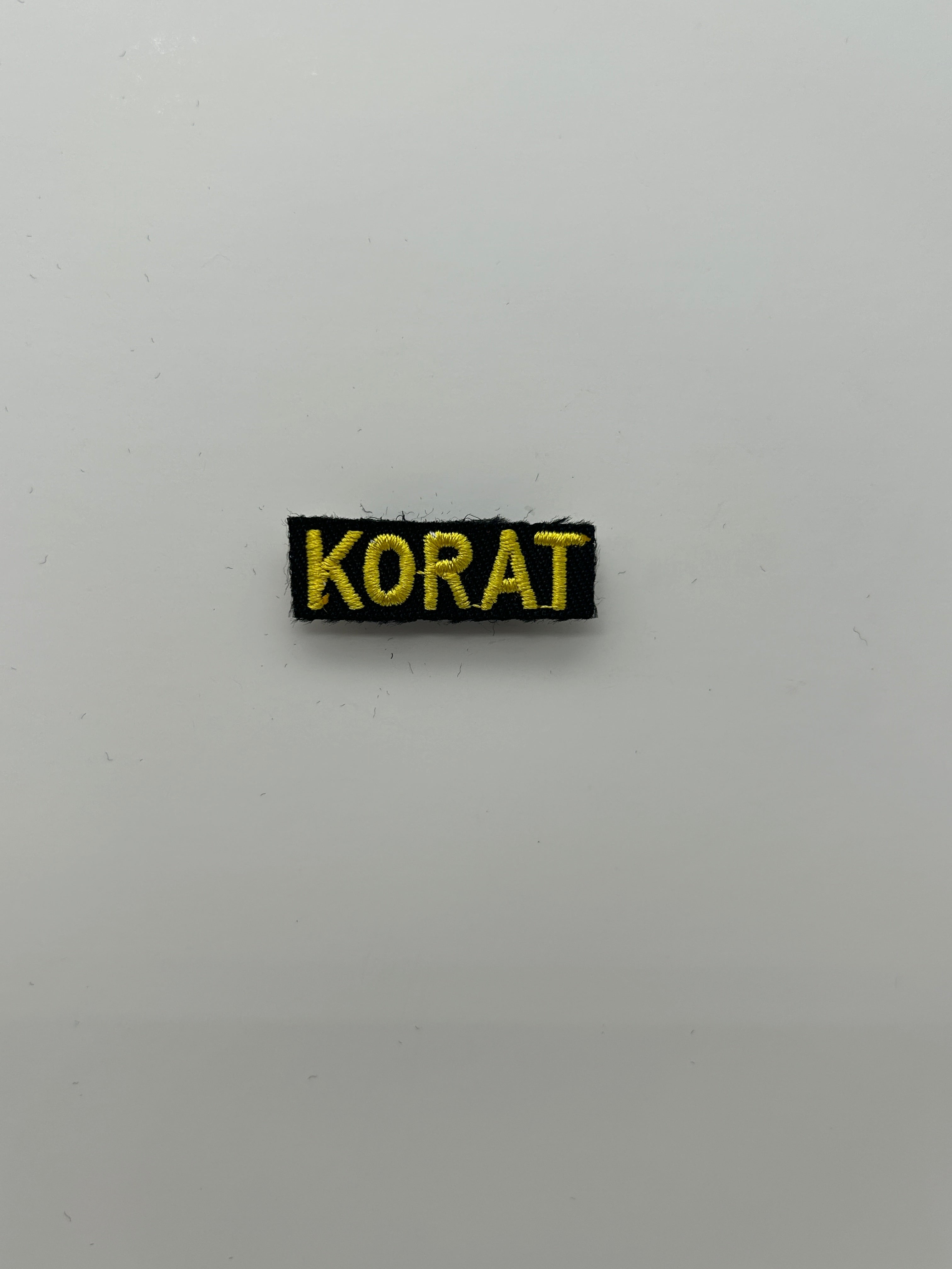 Military Patches: Tabs & Tiny Logo | KORAT