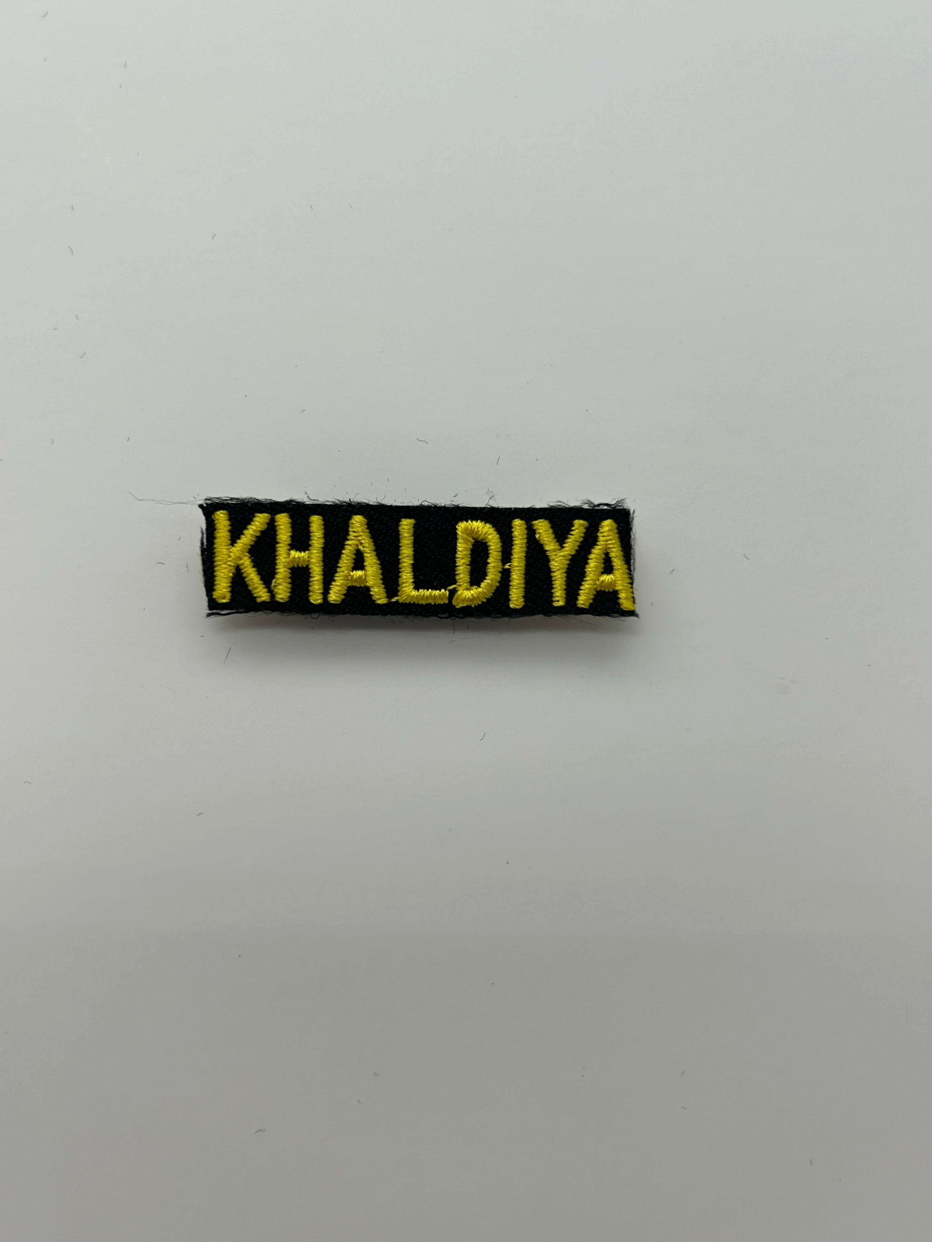 Military Patches: Tabs & Tiny Logo | KHALDIYA