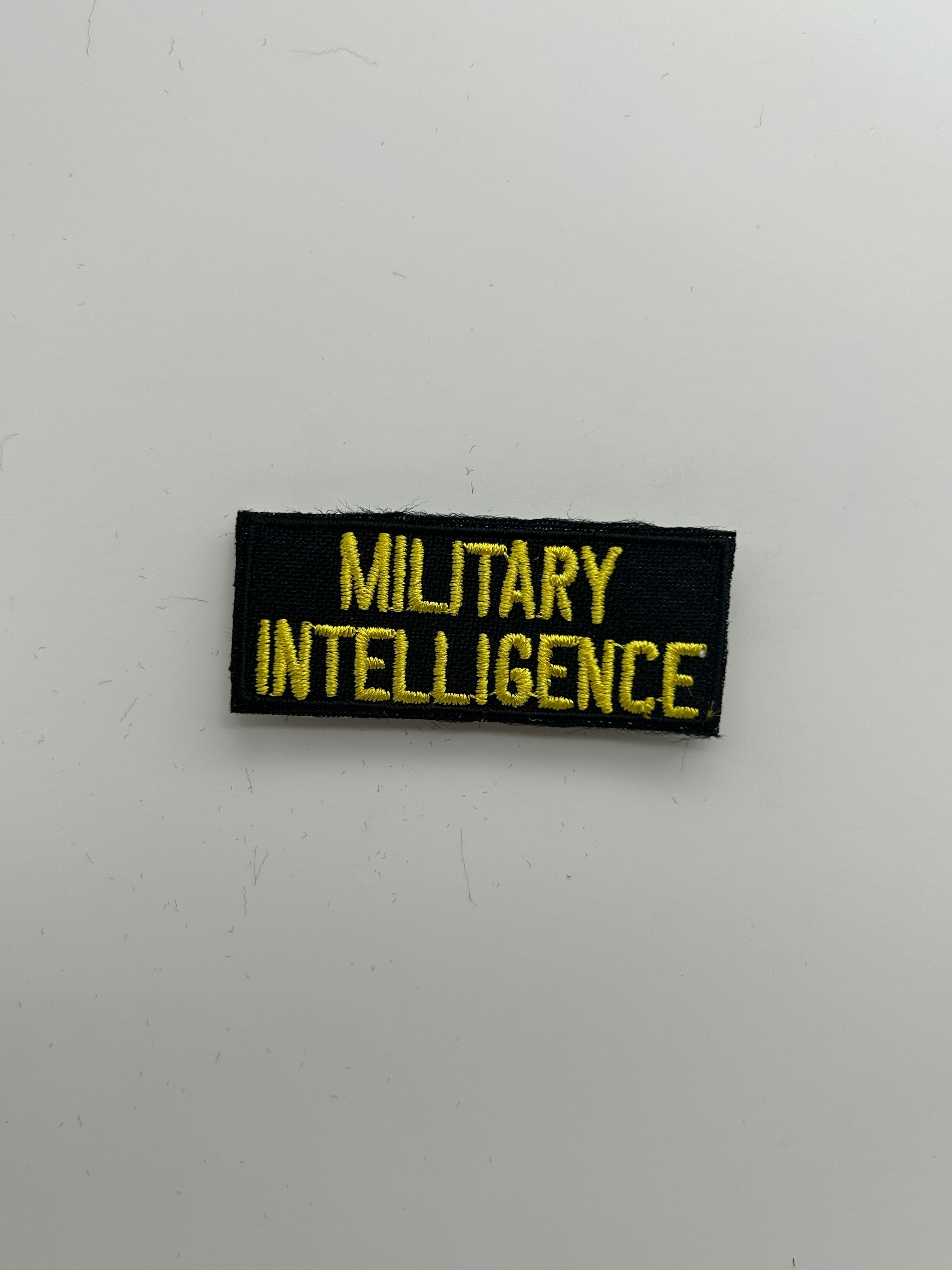 Military Patches: Tabs & Tiny Logo | MILITARY INTELLIGENCE