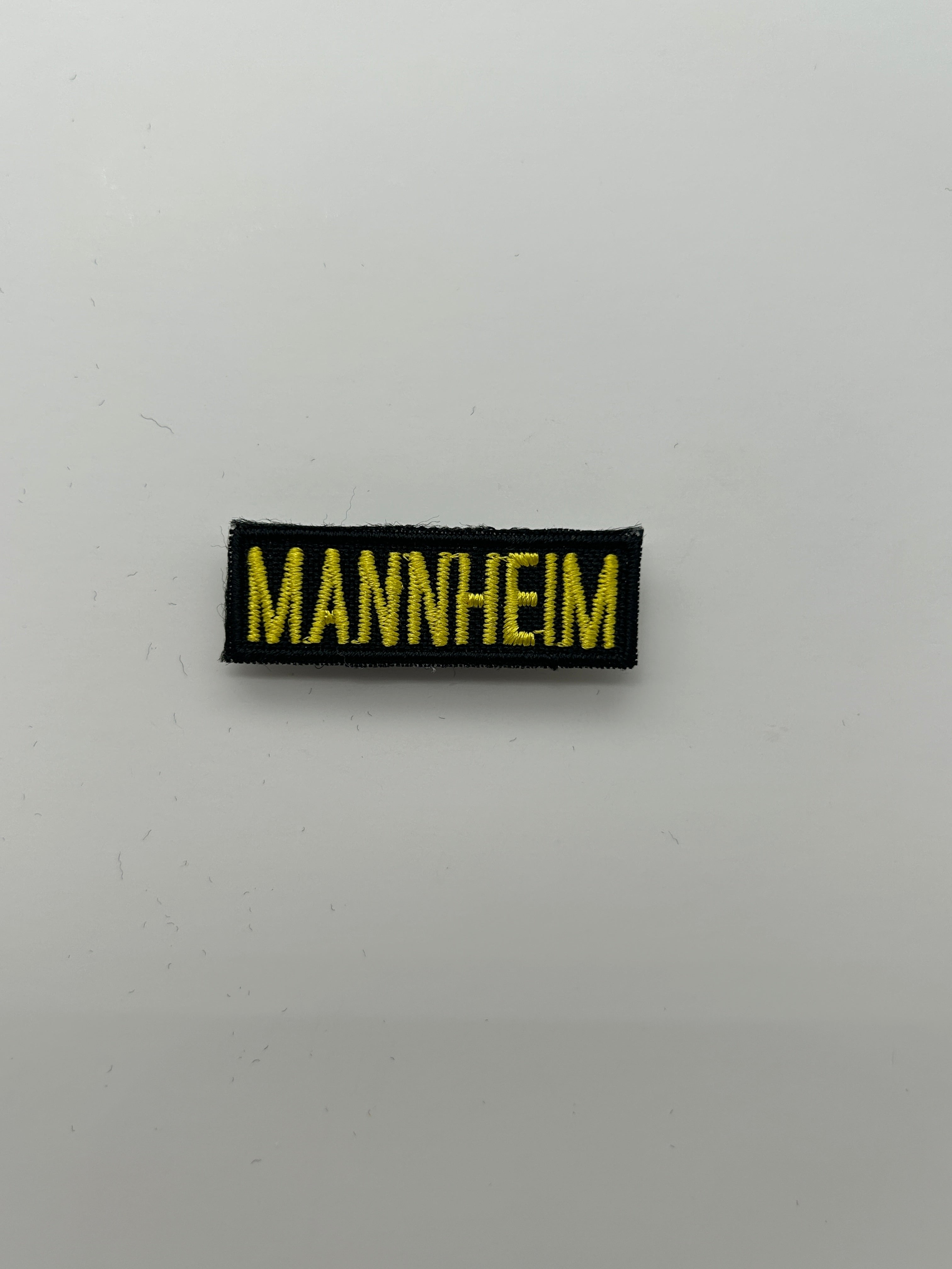 Military Patches: Tabs & Tiny Logo | MANNHEIM
