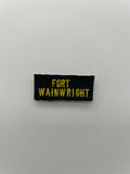 Military Patches: Tabs & Tiny Logo | FORT WAINWRIGHT