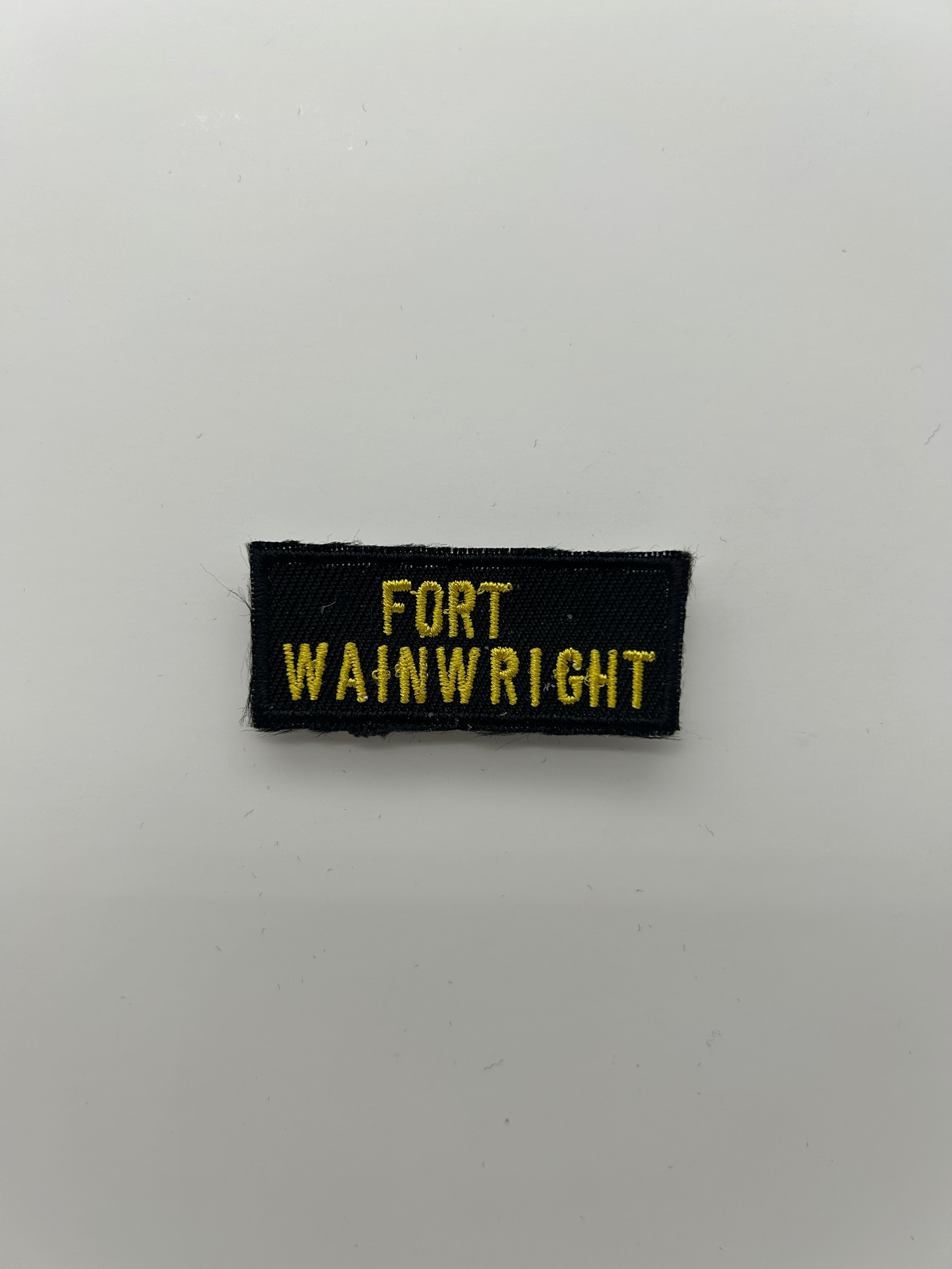Military Patches: Tabs & Tiny Logo | FORT WAINWRIGHT