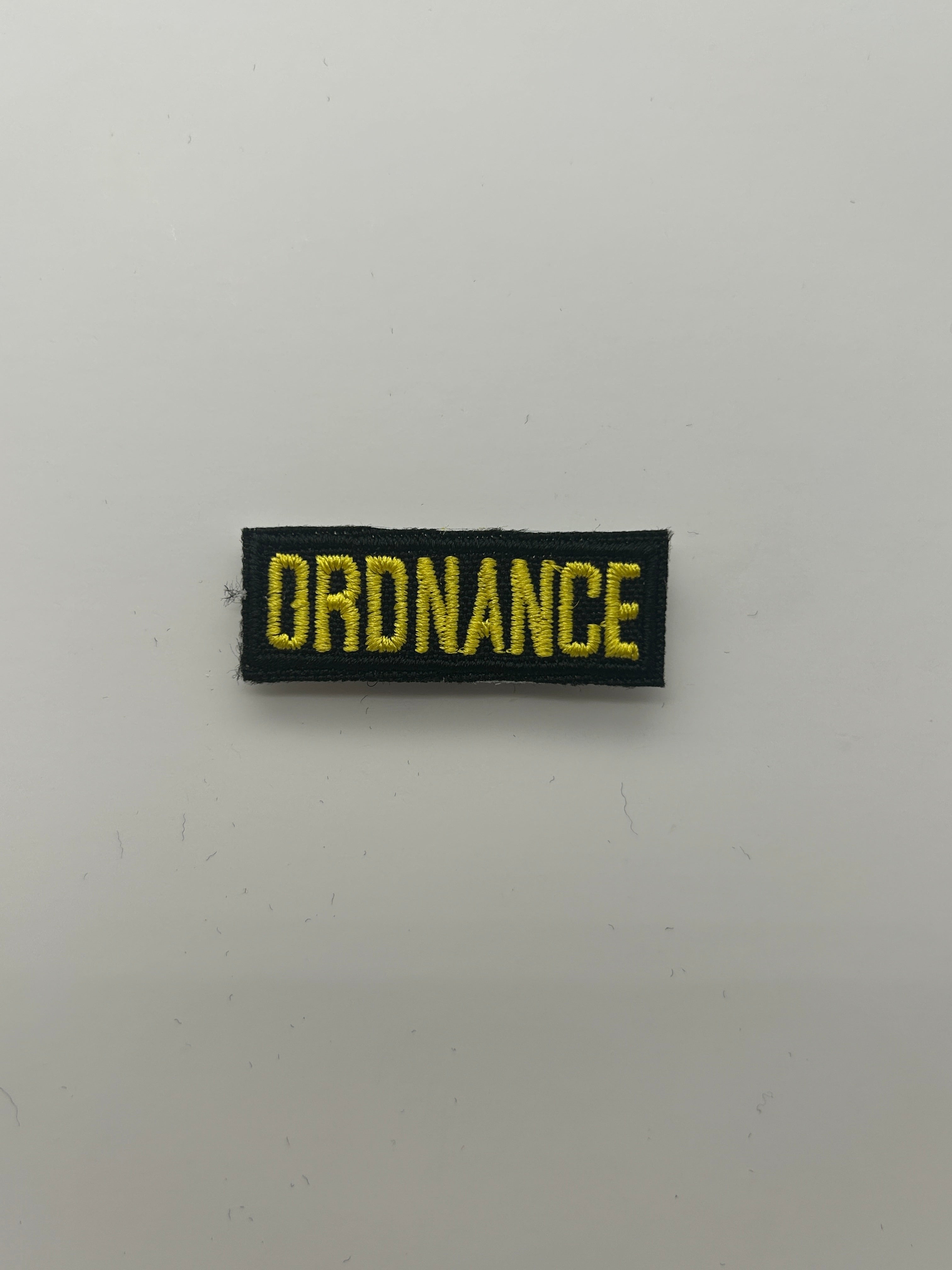 Military Patches: Tabs & Tiny Logo | ORDINANCE