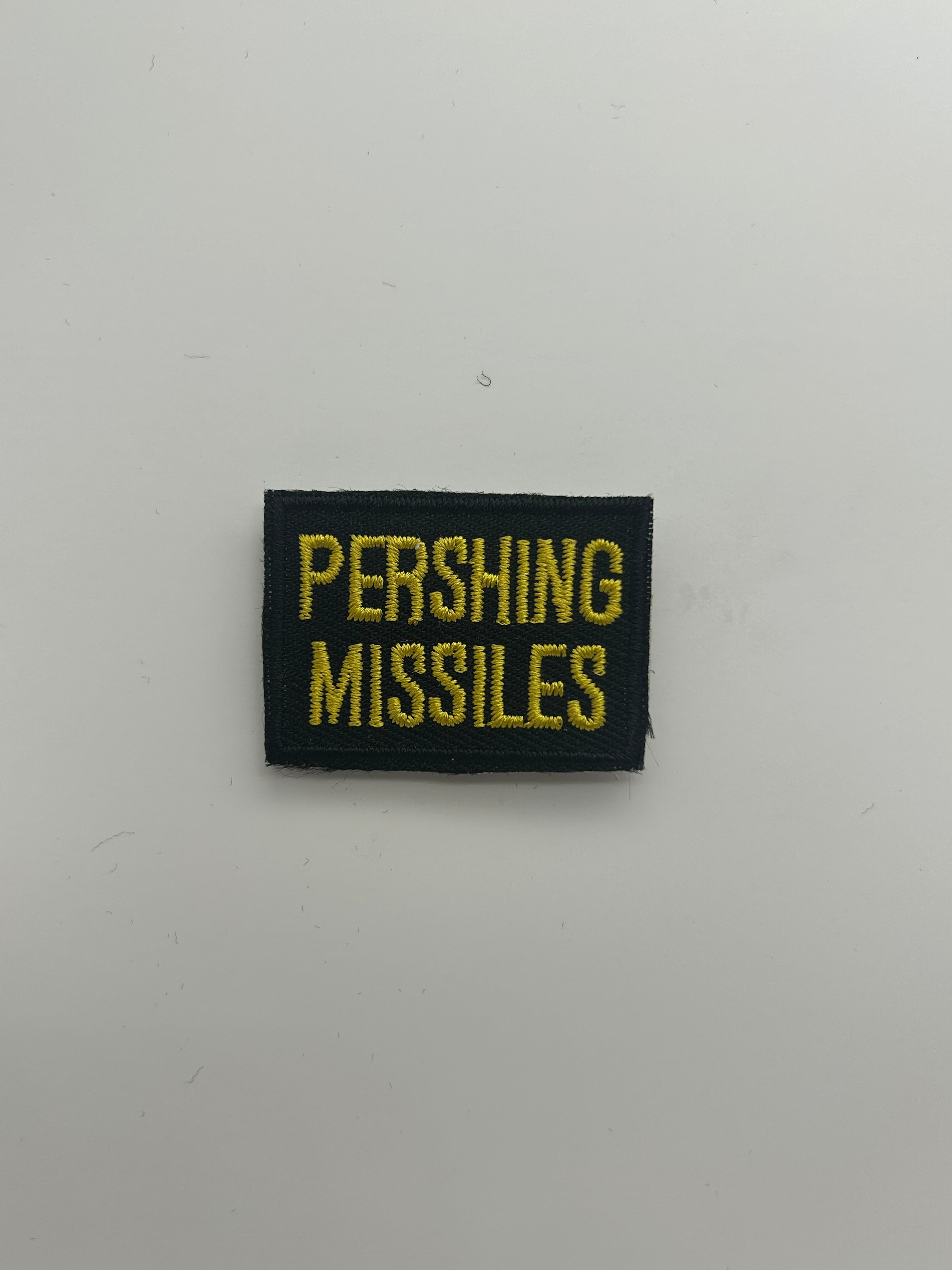Military Patches: Tabs & Tiny Logo | PERSHING MISSILES