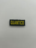 Military Patches: Tabs & Tiny Logo | QUANTICO