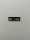 Military Patches: Tabs & Tiny Logo | RETIRED