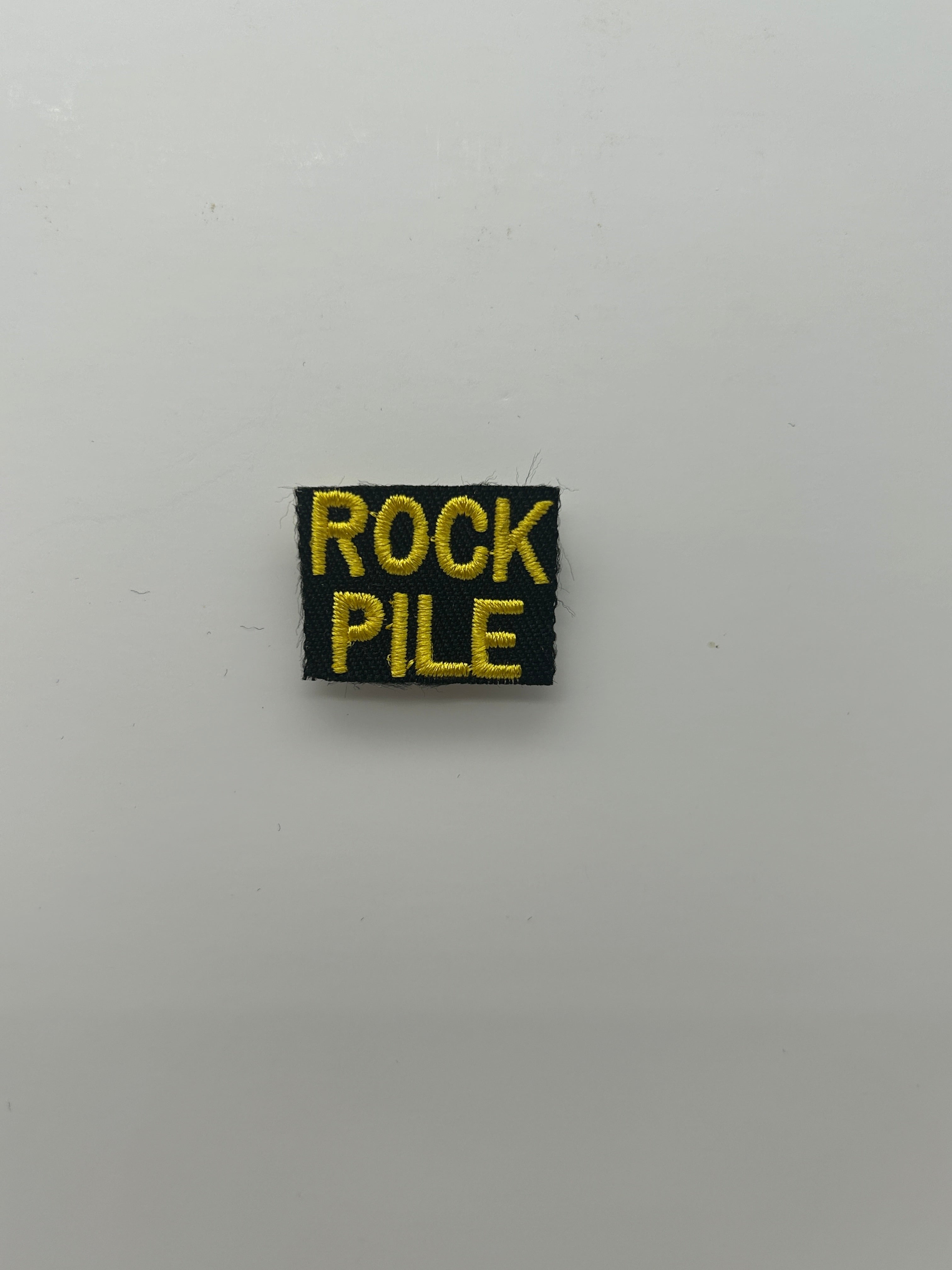 Military Patches: Tabs & Tiny Logo | ROCK PILE