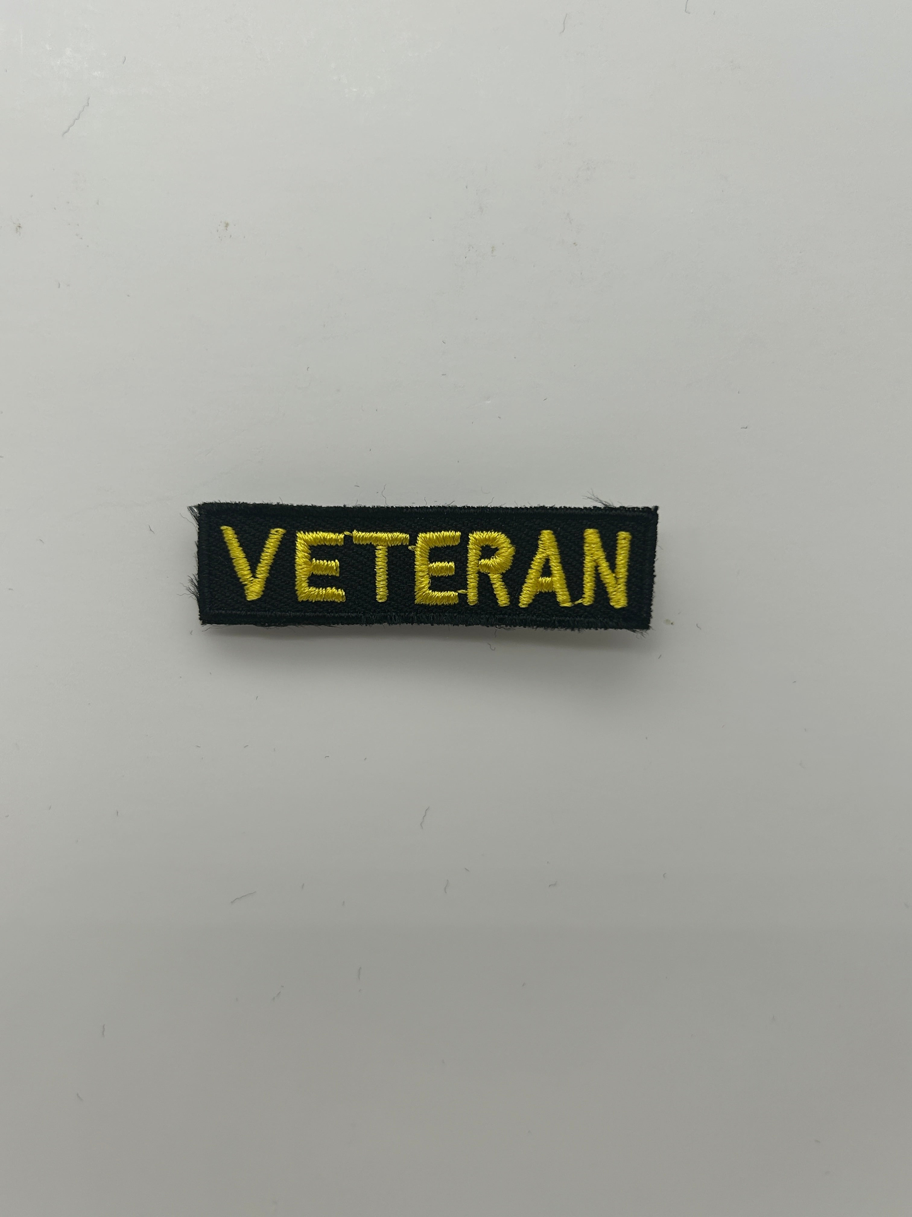 Military Patches: Tabs & Tiny Logo | VETERAN