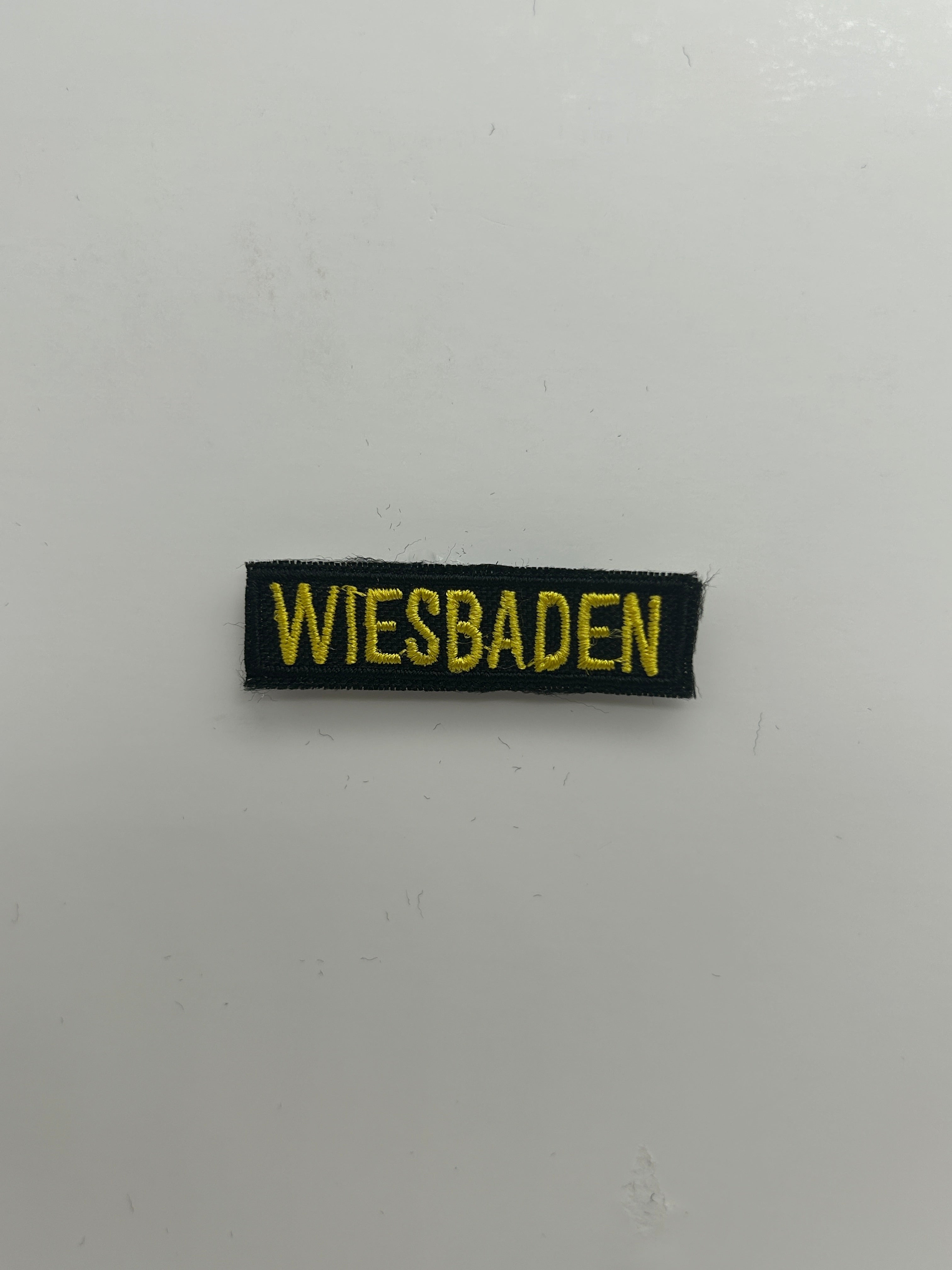 Military Patches: Tabs & Tiny Logo | WIESBADEN