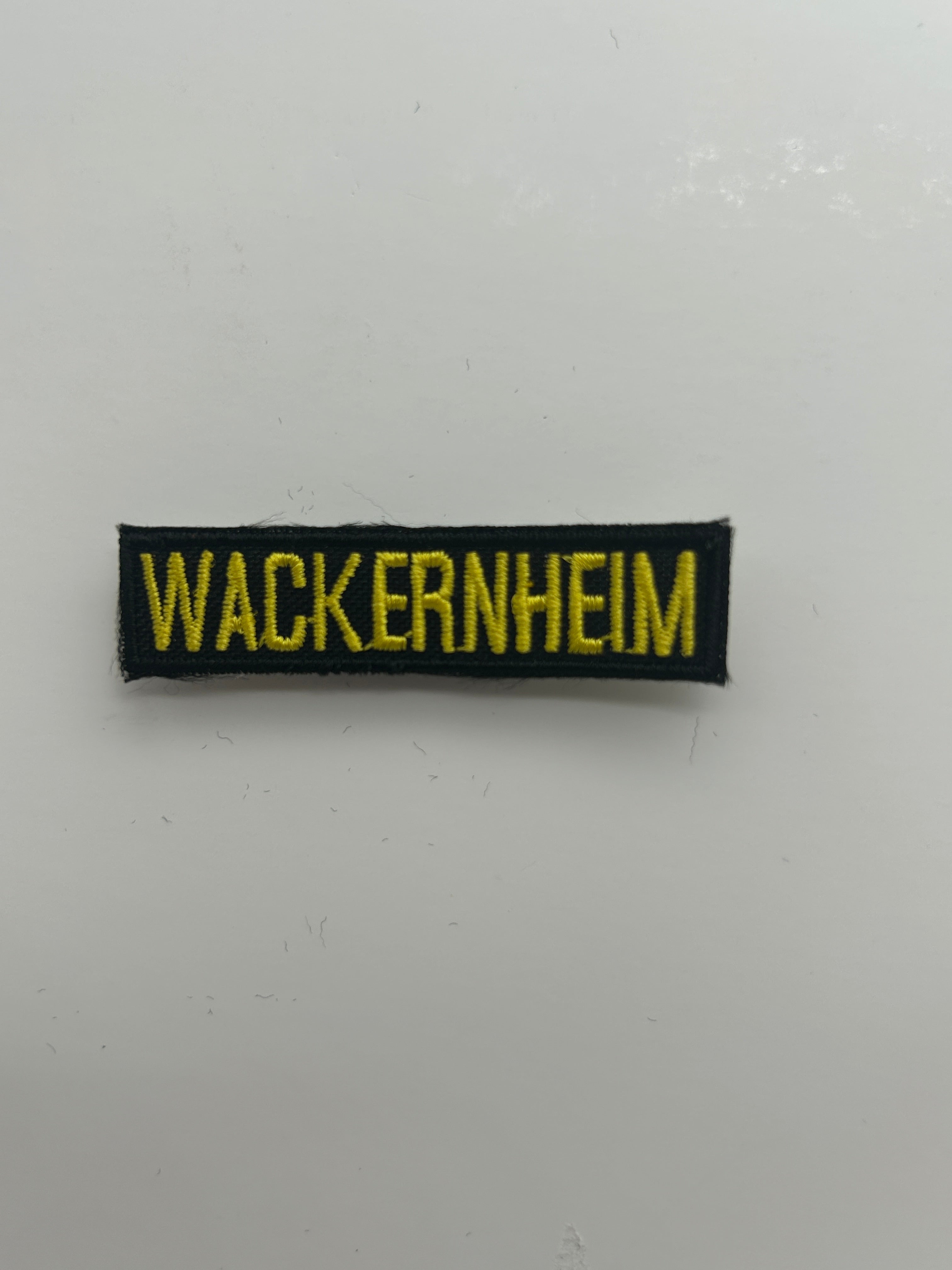 Military Patches: Tabs & Tiny Logo | WACKERNHEIM