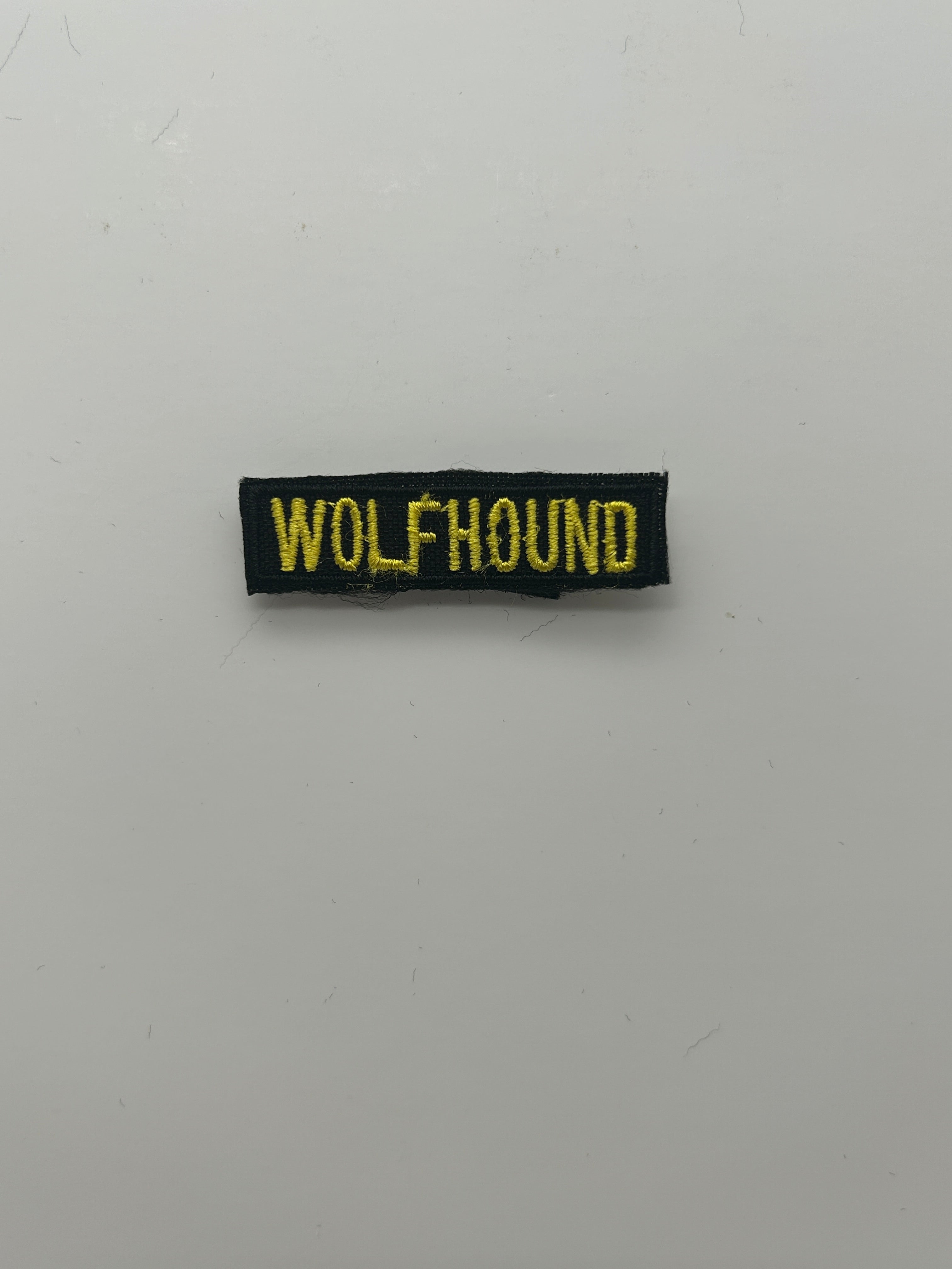 Military Patches: Tabs & Tiny Logo | WOLFHOUND