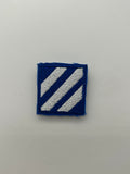 US Military Tabs and Tiny Logo 1 1/2 : 3rd Infantry Division | Military Hats & Pins