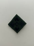 US Military Tabs and Tiny Logo 1 1/2 : 4th Infantry Subdued | Military Hats & Pins