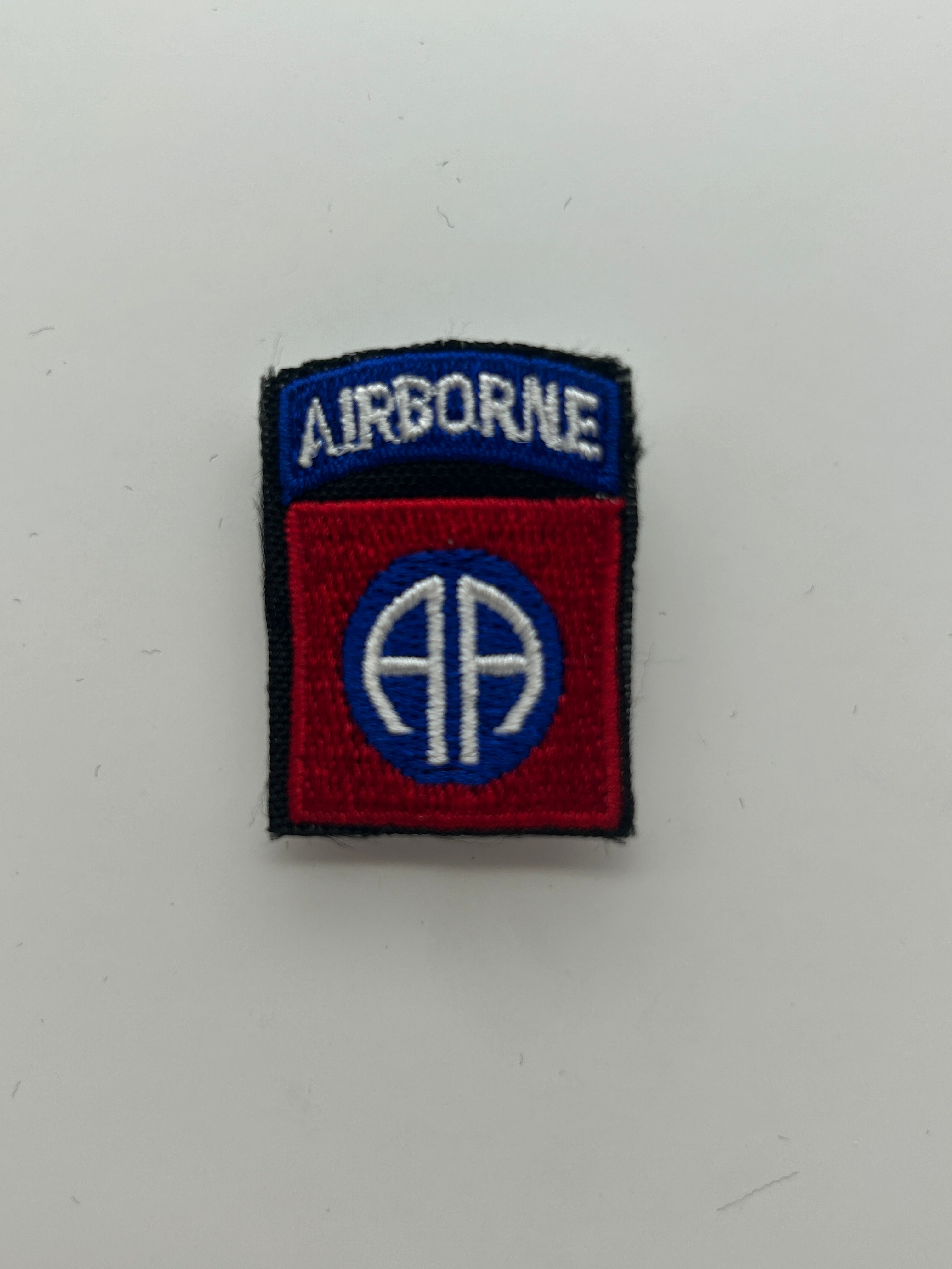 US Military Tabs and Tiny Logo 1 1/2 : 82nd Airborne Patch | Military Hats & Pins