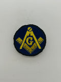 US Military Tabs and Tiny Logo 1 1/2 : Masonic Compass Patch | Military Hats & Pins