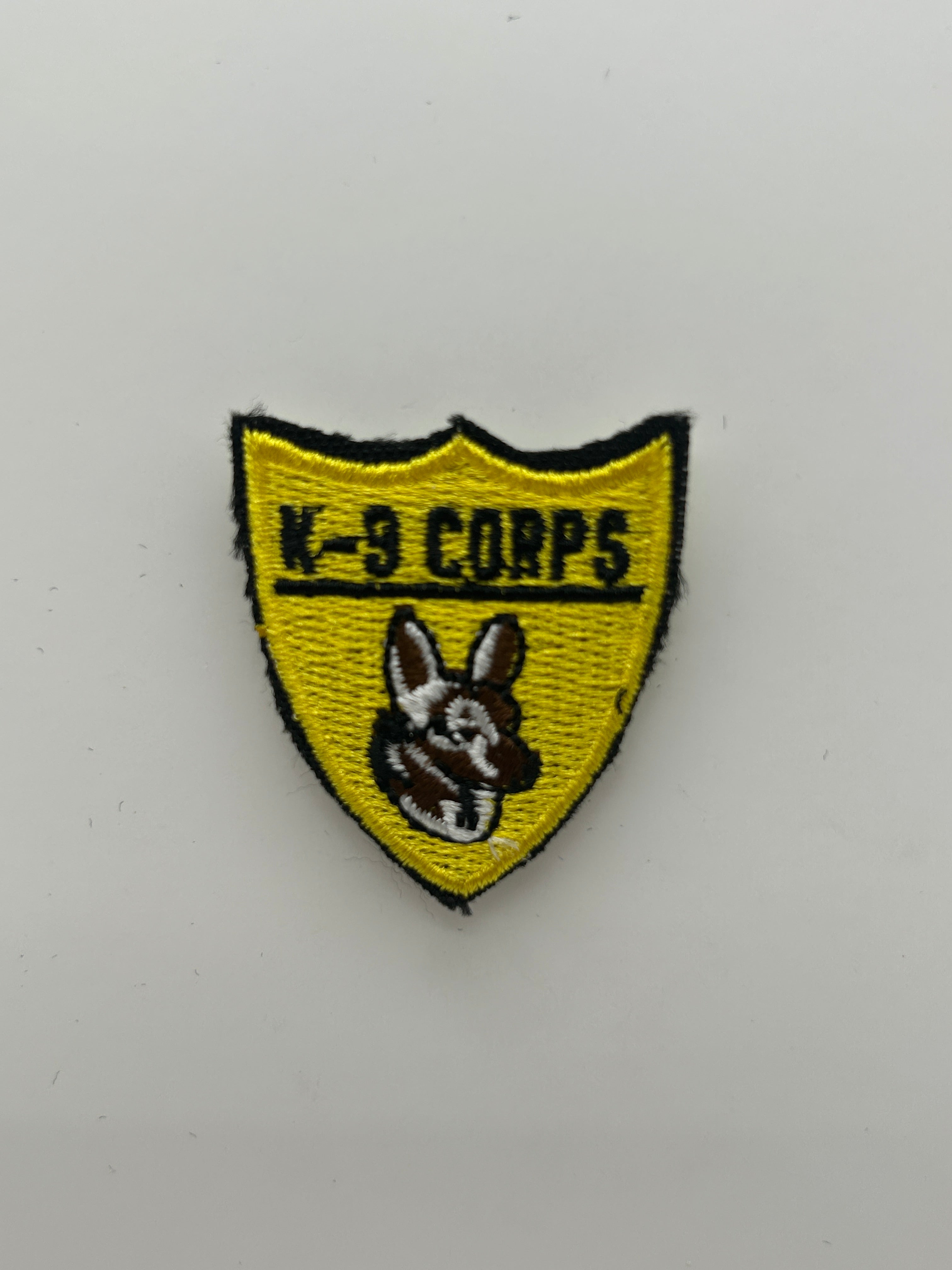US Military Tabs and Tiny Logo 1 1/2 : K-9 Corps Patch | Military Hats & Pins