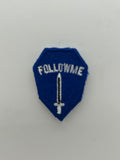 US Military Tabs and Tiny Logo 1 1/2 : Follow Me Patch | Military Hats & Pins
