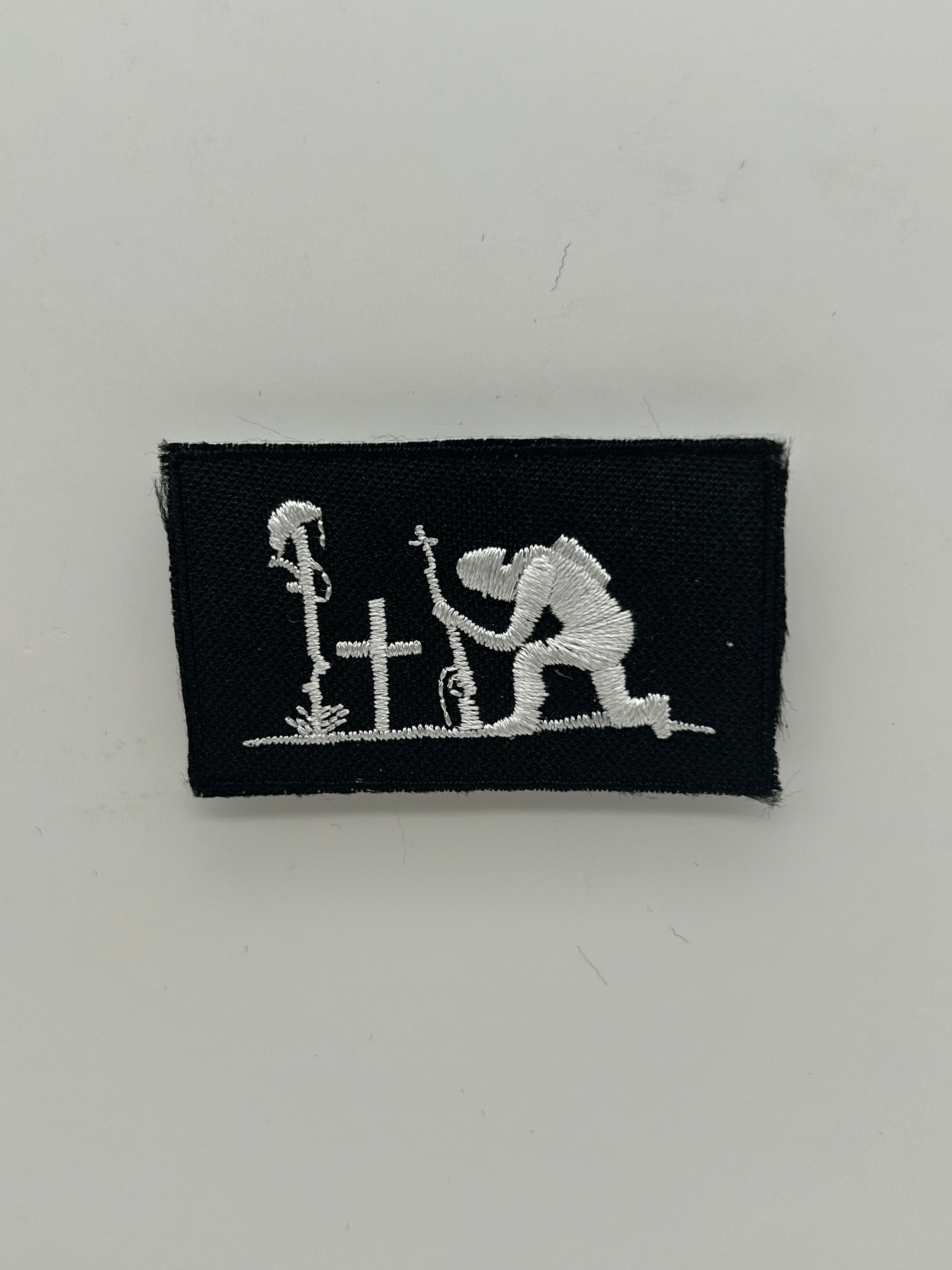 US Military Tabs and Tiny Logo 1 1/2 : Fallen Soldier Patch | Military Hats & Pins