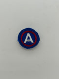 US Military Tabs and Tiny Logo 1 1/2 : Third Army Patch | Military Hats & Pins