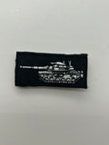 US Military Tabs and Tiny Logo 1 1/2 : Tank Silhouette Patch | Military Hats & Pins