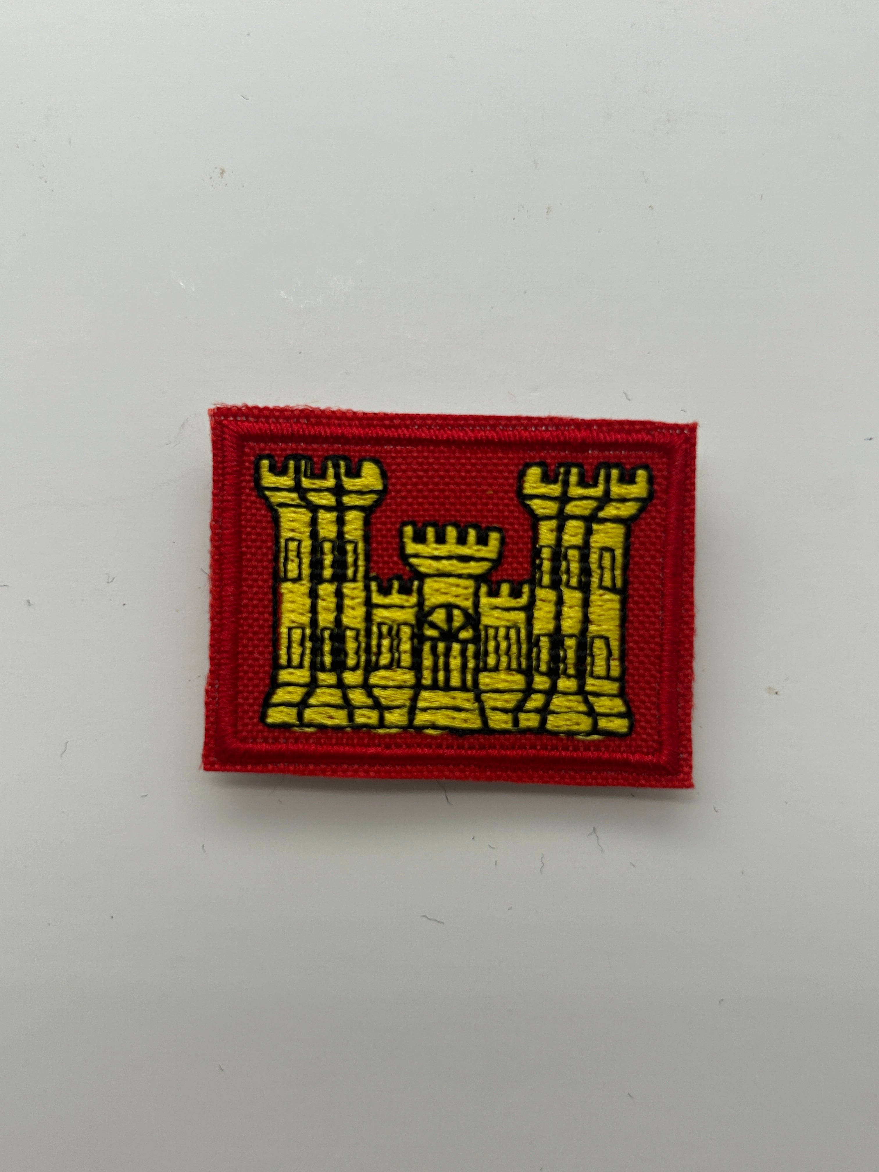 US Military Tabs and Tiny Logo 1 1/2 : Army Engineers Patch | Military Hats & Pins