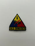 US Military Tabs and Tiny Logo 1 1/2 : 1st Armored Division | Military Hats & Pins