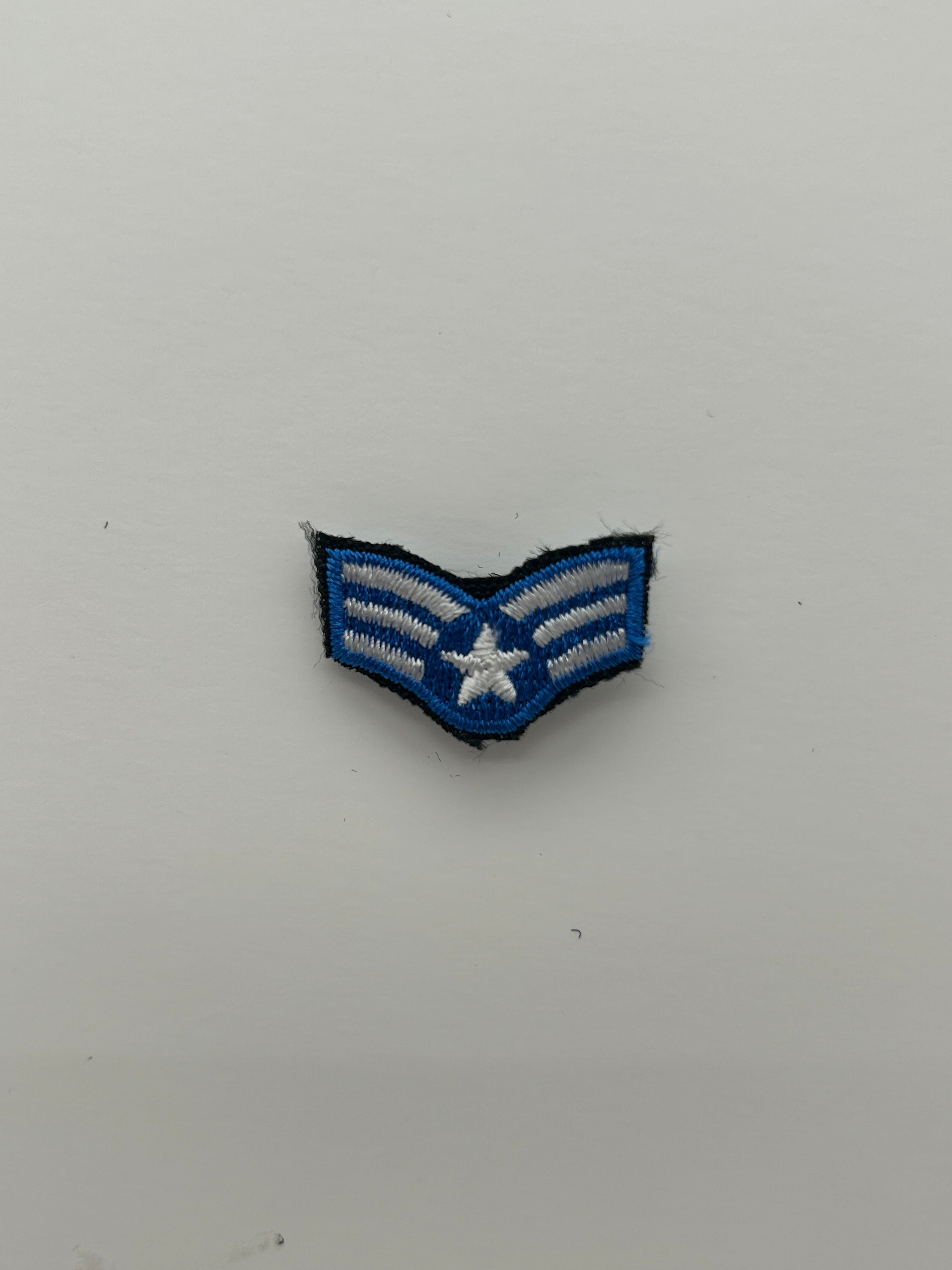US Military Tabs and Tiny Logo 1 1/2 : US Air Force Senior Airman | Military Hats & Pins