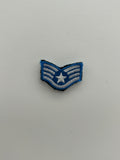 US Military Tabs and Tiny Logo 1 1/2 : US Air Force Sergeant Rank | Military Hats & Pins