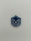 US Military Tabs and Tiny Logo 1 1/2 :US Air Force Master Sergeant | Military Hats & Pins