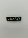 US Military Tabs and Tiny Logo 1 1/2 : US Navy| Military Hats & Pins