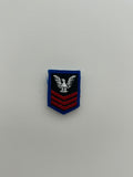 US Military Tabs and Tiny Logo 1 1/2 : Navy First Class | Military Hats & Pins