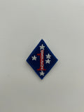 US Military Tabs and Tiny Logo 1 1/2 : USMC 1st Marine Division | Military Hats & Pins