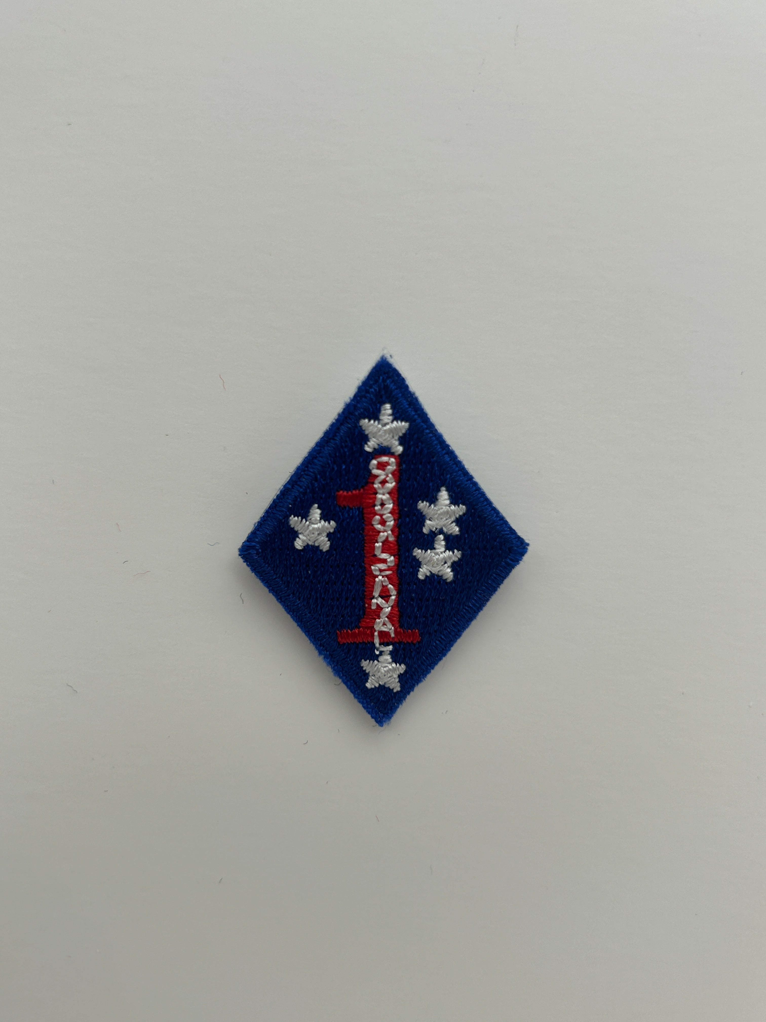 US Military Tabs and Tiny Logo 1 1/2 : USMC 1st Marine Division | Military Hats & Pins
