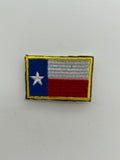 US Military Tabs and Tiny Logo 1 1/2 : Texas State Flag Embroidered Patch | Military Hats & Pins