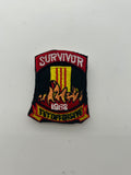 US Military Tabs and Tiny Logo 1 1/2 : Vietnam War Tet Offensive 1968 Survivor Patch | Military Hats & Pins