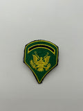 US Military Tabs and Tiny Logo 1 1/2 : US Army Specialist E-4 Rank Patch | Military Hats & Pins