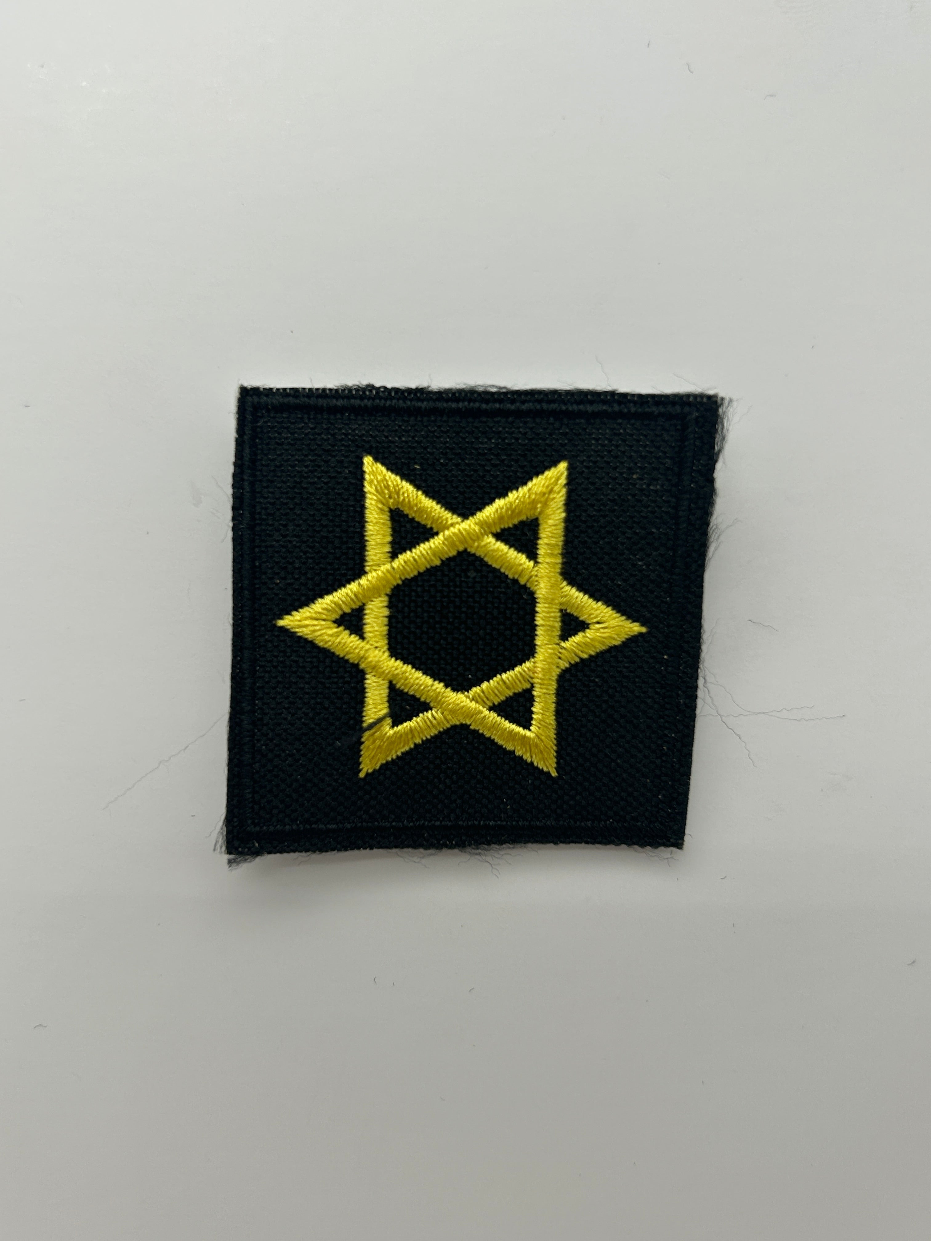 Star of Davis Black Patch | Military Hats & Pins