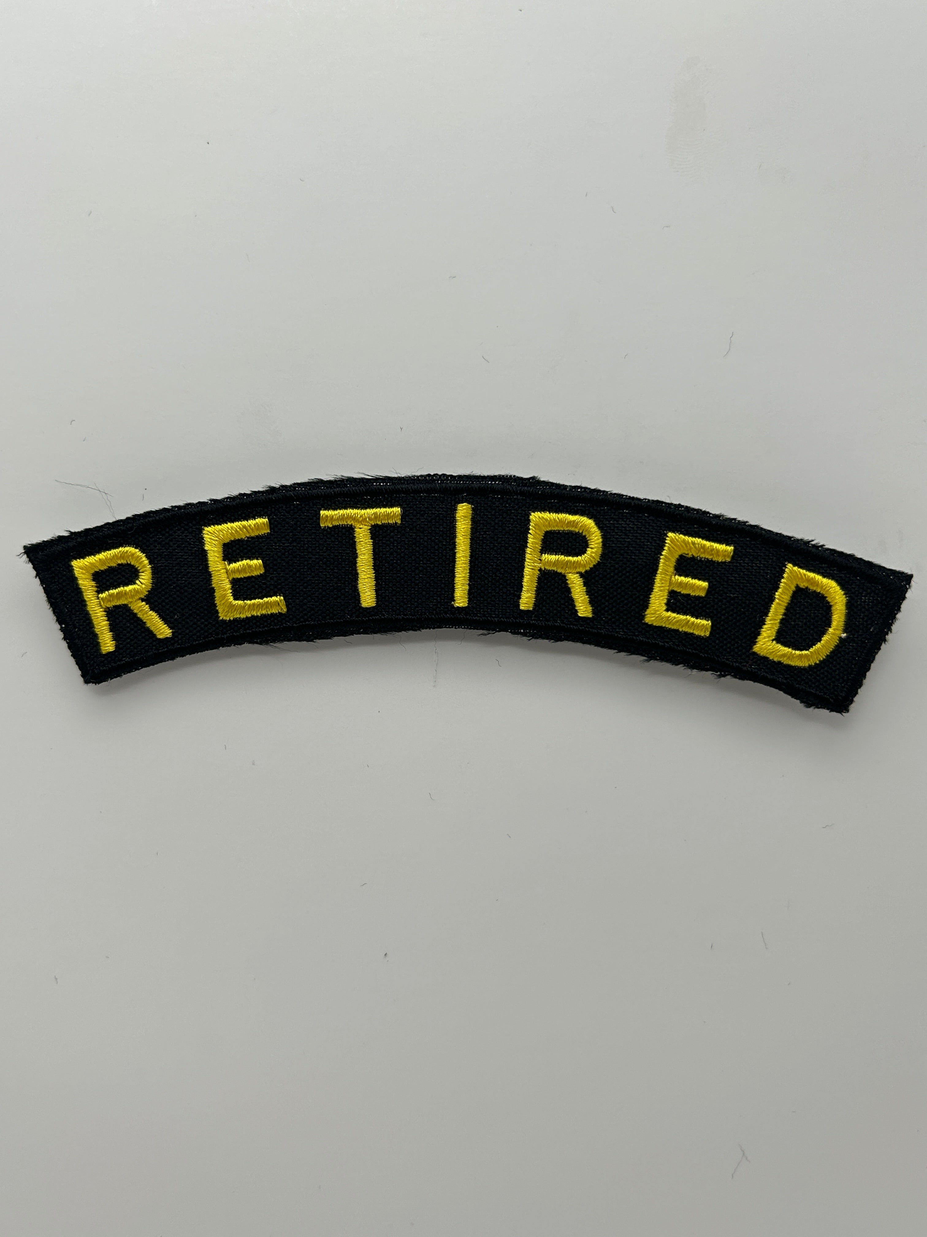 US Veteran Favorites:  Retired Black Arch Patch | Military Hats & Pins