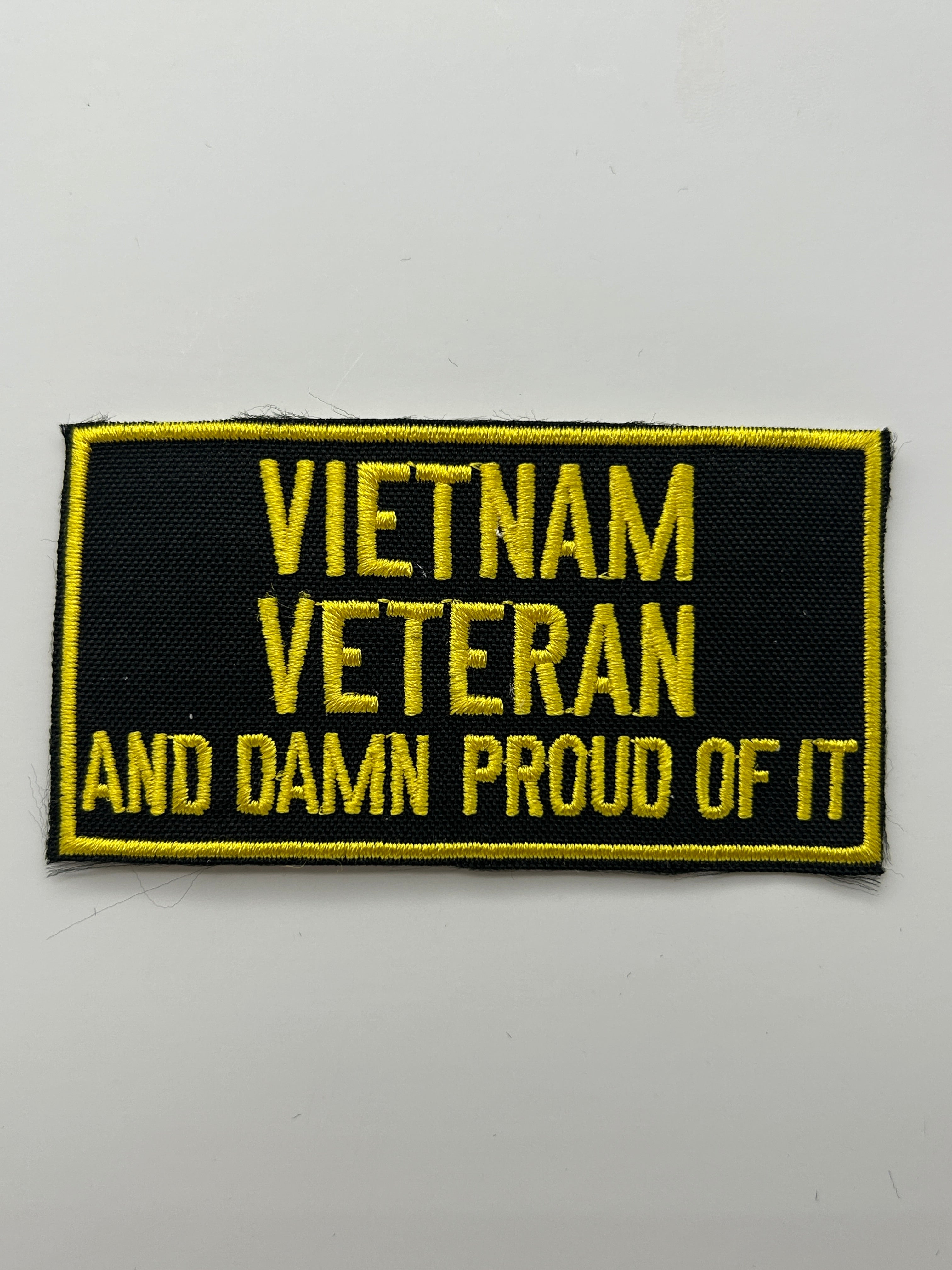 US Veteran Favorites:  Vietnam Veteran and Damn Proud of It | Military Hats & Pins