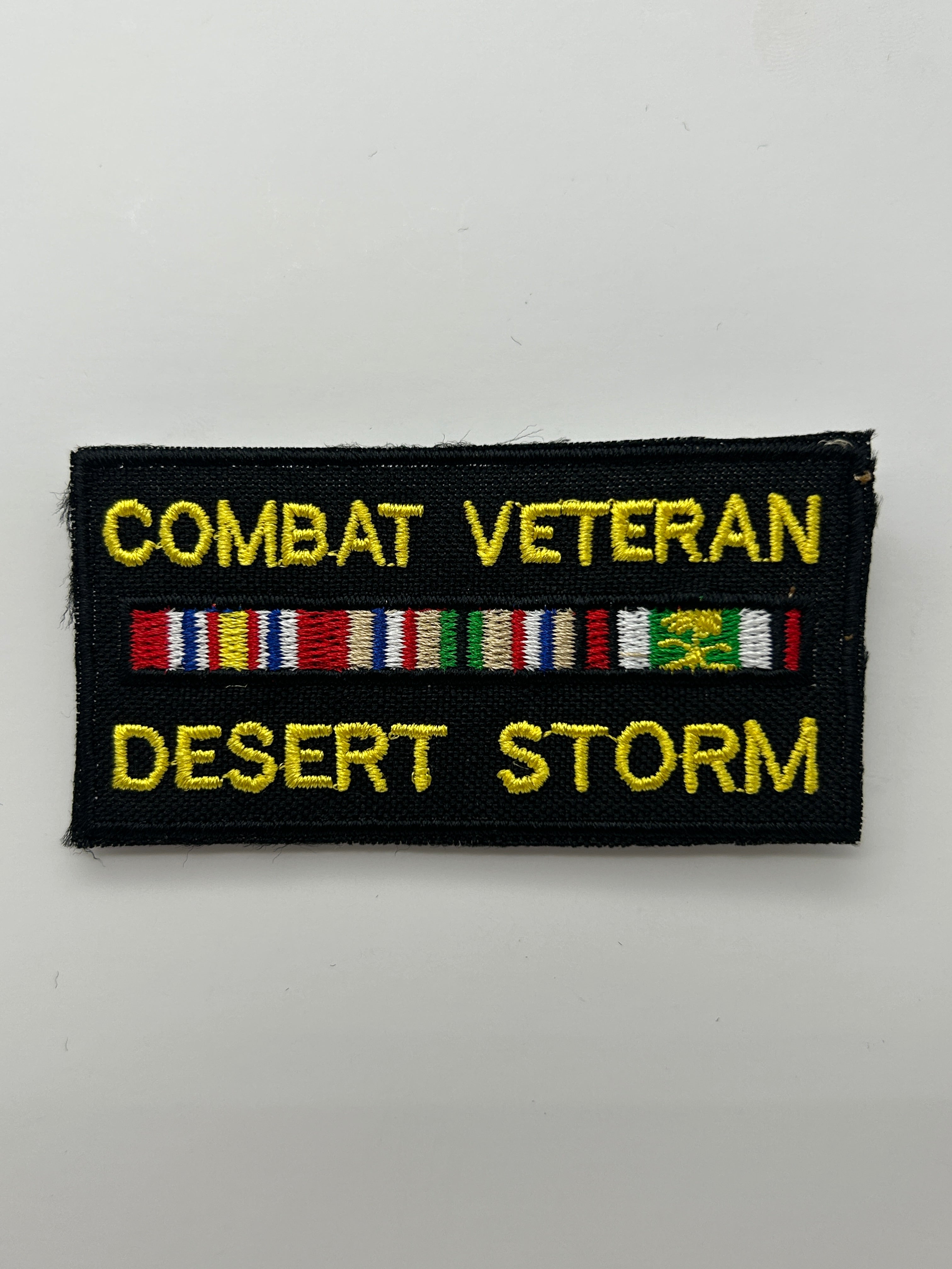 US Veteran Favorites: Combat Veteran Desert Storm Patch | Military Hats & Pins