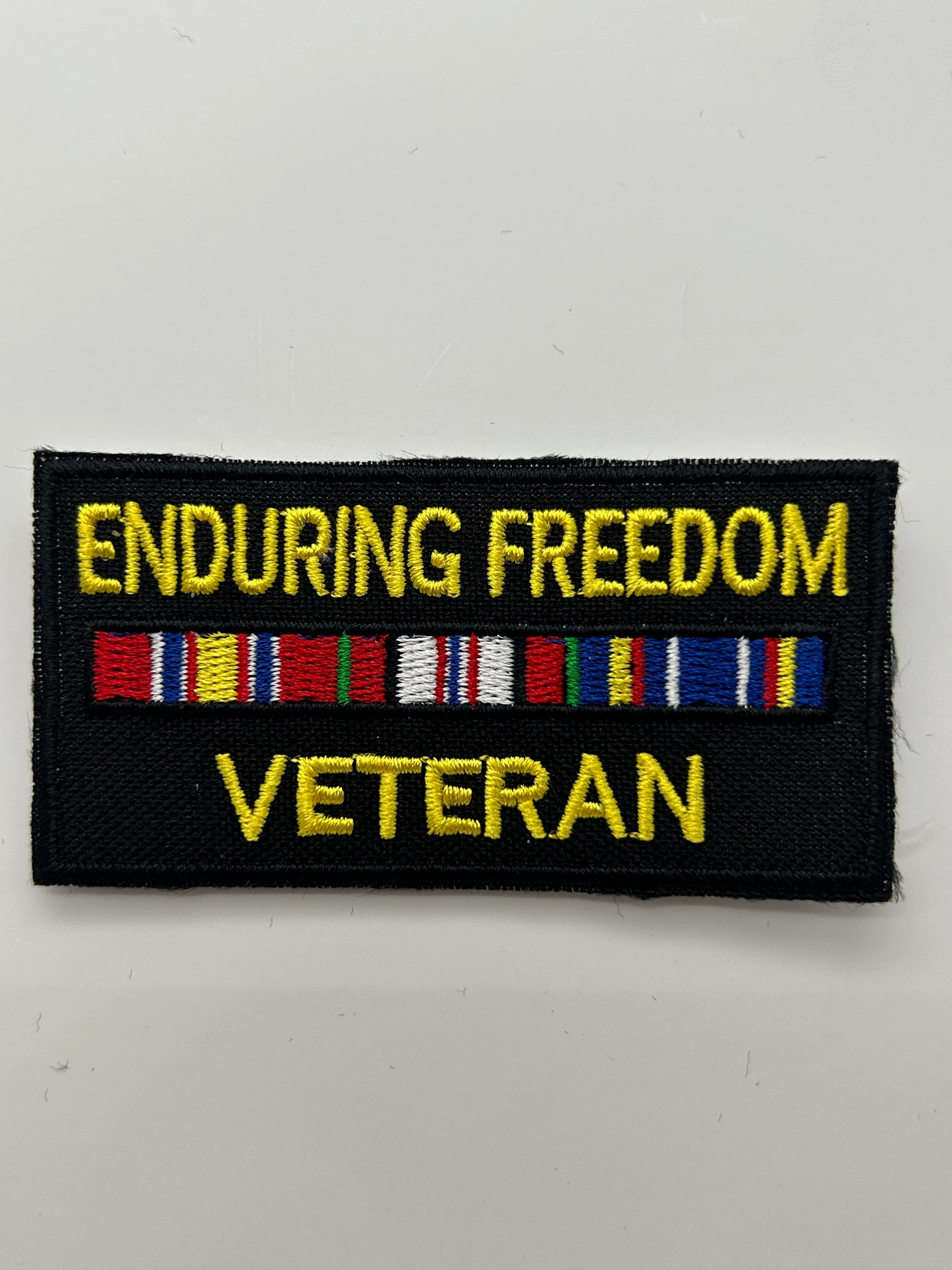 US Veteran Favorites: Enduring Freedom Veteran Patch | Military Hats & Pins