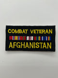 US Veteran Favorites: Afghanistan Combat Veteran Patch | Military Hats & Pins