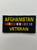 US Veteran Favorites: Afghanistan Veteran Patch | Military Hats & Pins