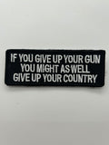 US Veteran Favorites: Gun Rights Patch | Military Hats & Pins