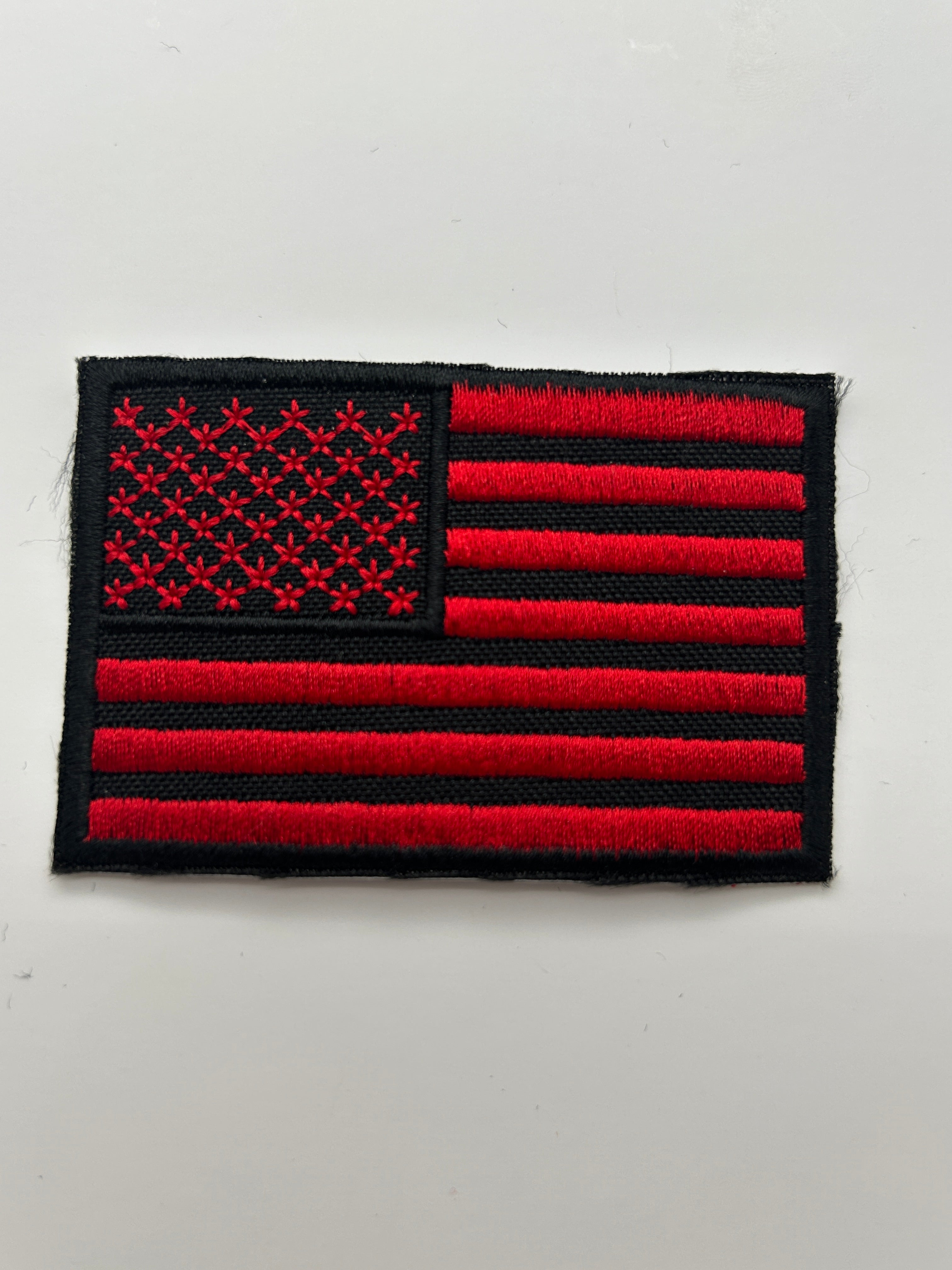 US Veteran Favorites: Red Black Flag | Military Hats & Pins