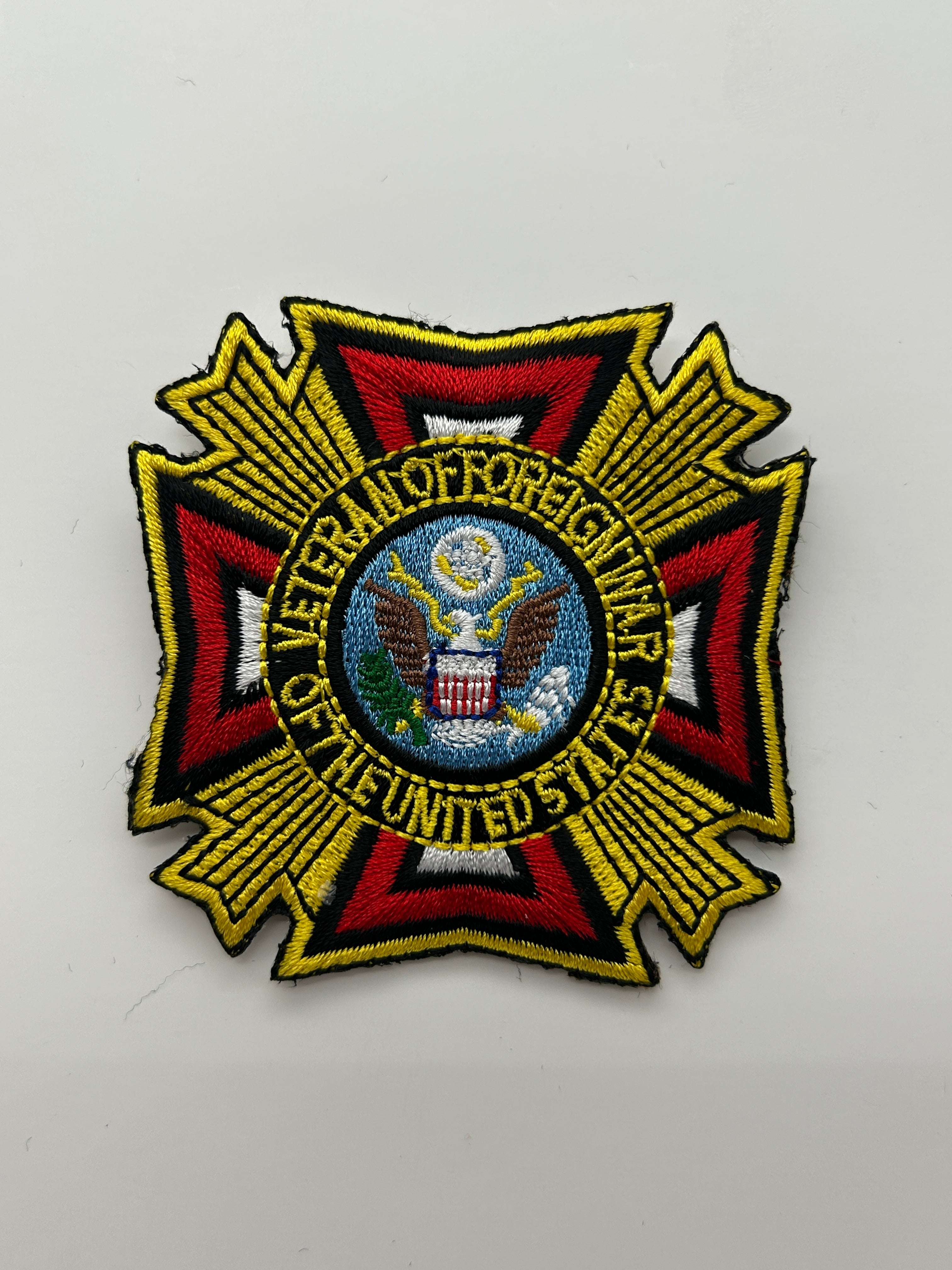 US Veteran Favorites:  Veteran of Foreign War of the United States Patch | Military Hats & Pins