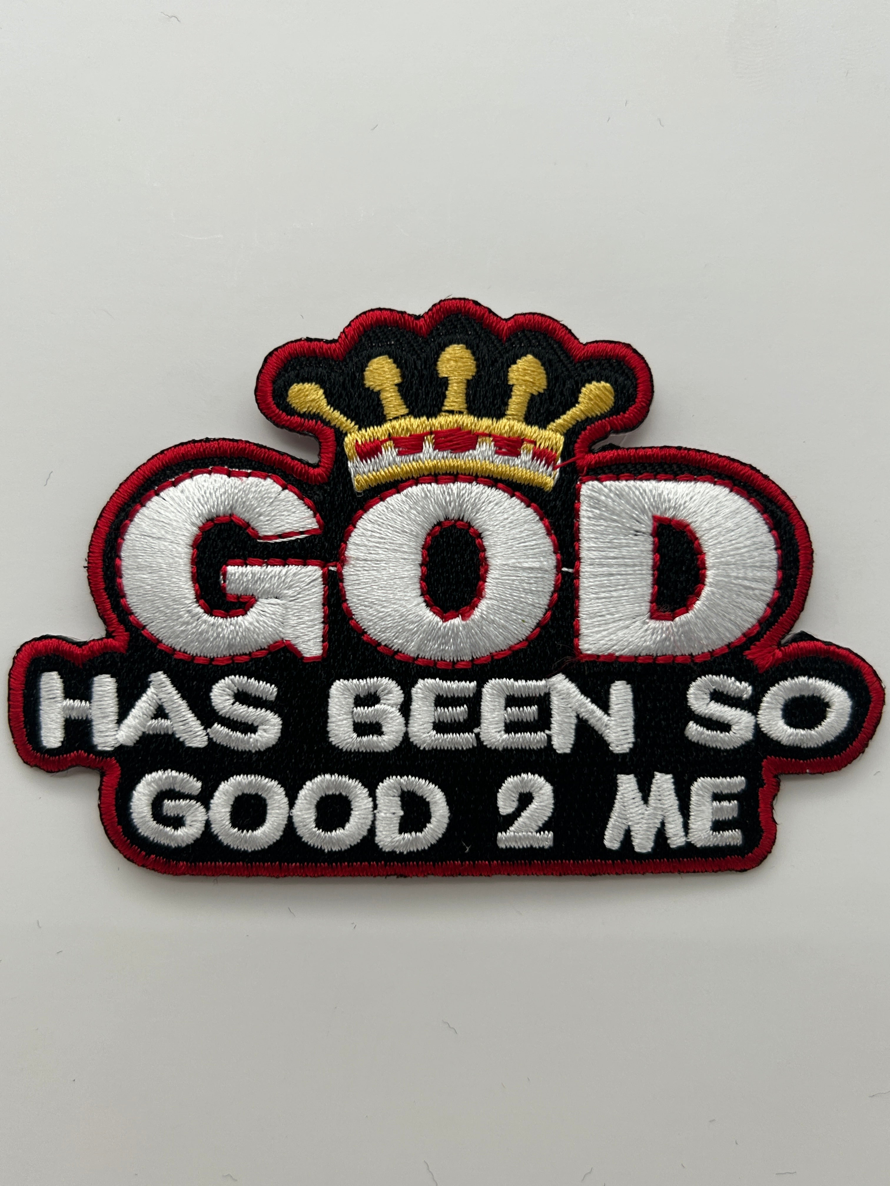 US Veteran Favorites Patch "God has been so good 2 me" | Military Hats & Pins