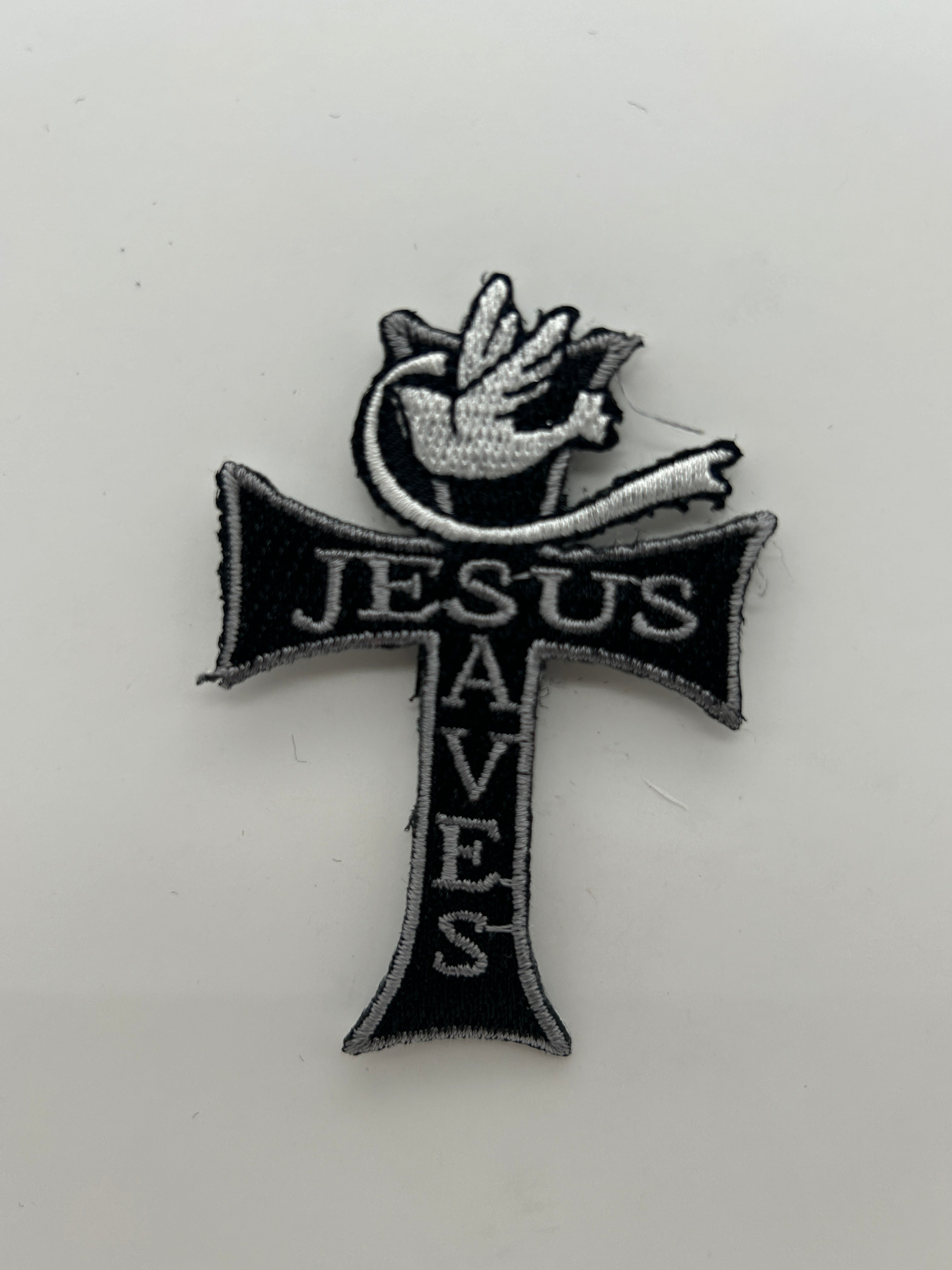 US Veteran Favorites Patch "Jesus Saves" | Military Hats & Pins