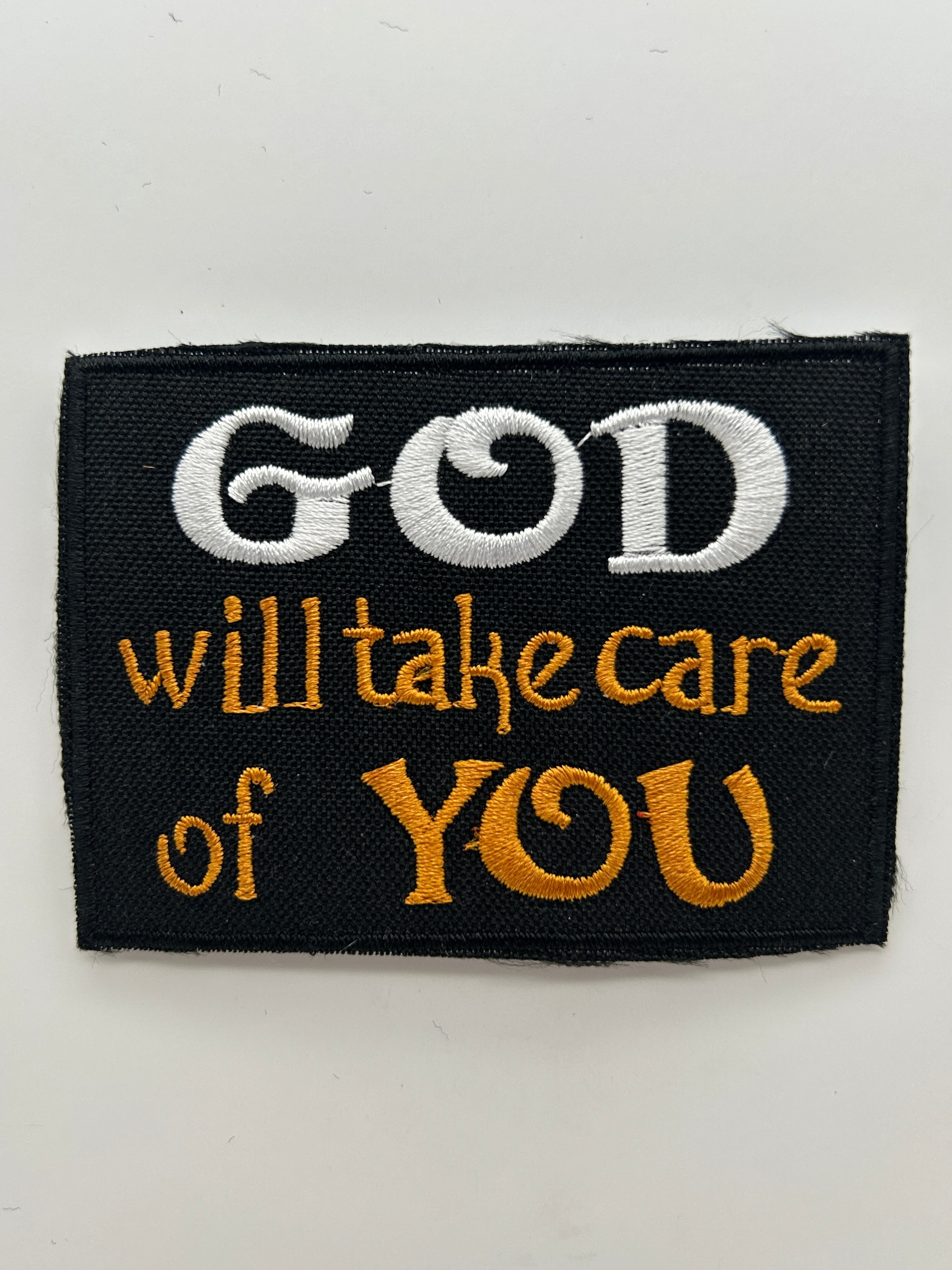 US Veteran Favorites Patch "God will take care of you" | Military Hats & Pins