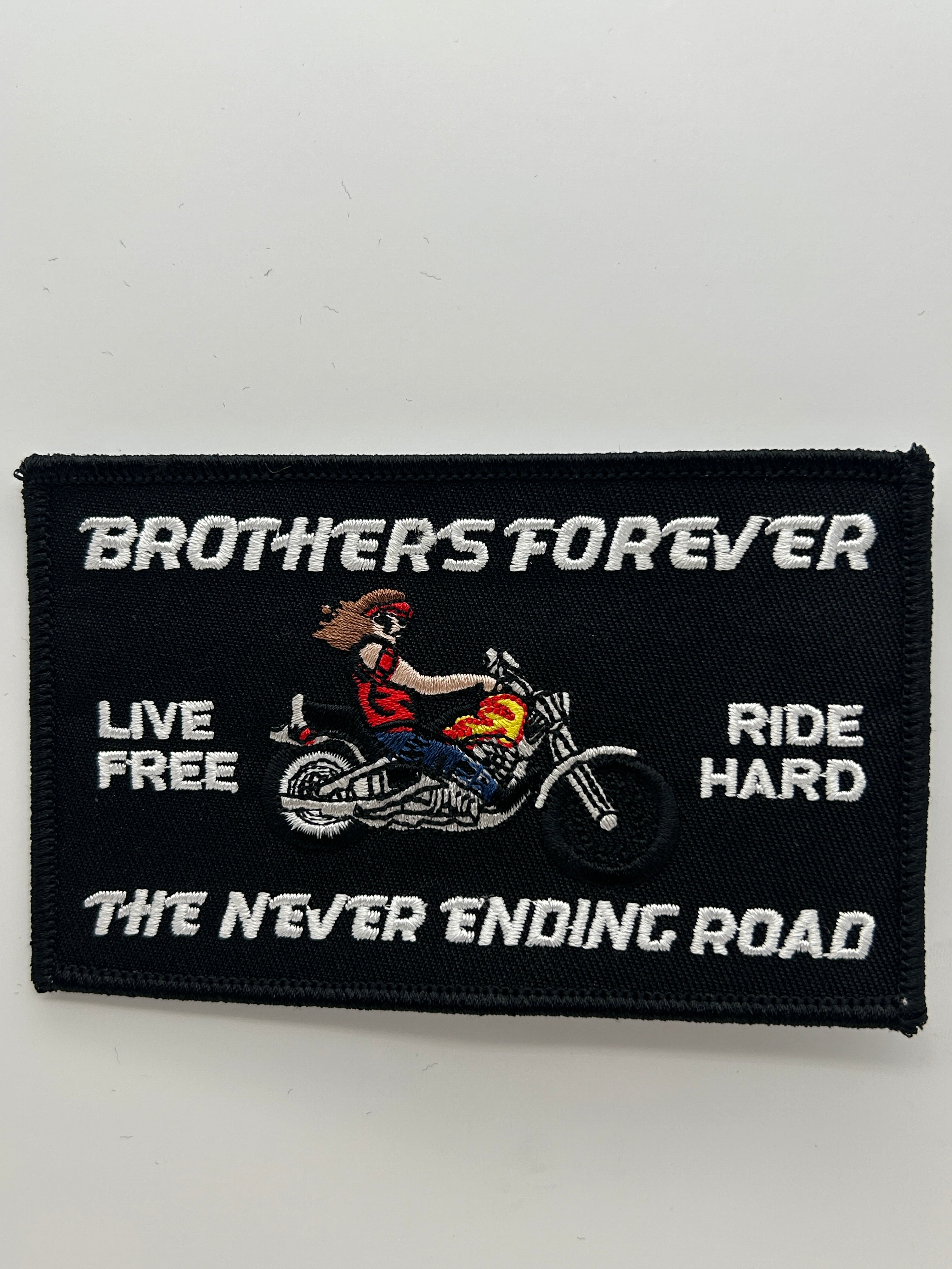 US Veteran Favorites Patch "Brother's Forever, Live there Ride there" | Military Hats & Pins